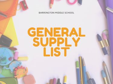  General Supply List